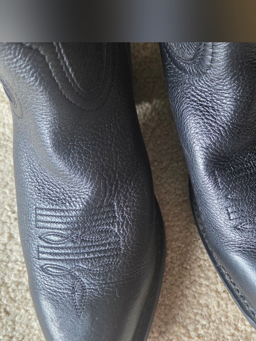 Durango RD4100 Women's 11" Western Cowboy Boots Black Size 9.5 - Picture 4 of 8
